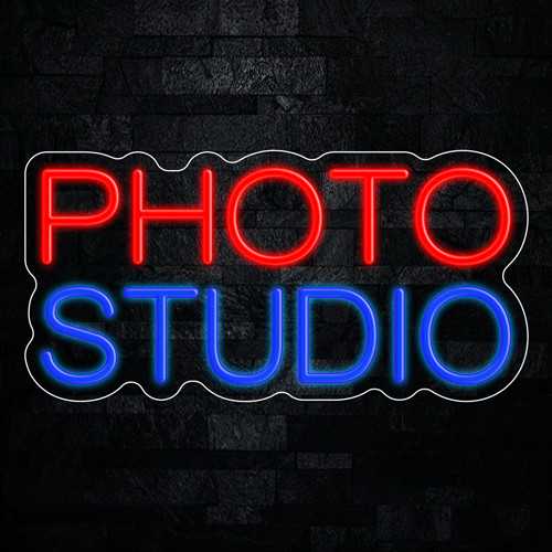 Insegna led neon studio - led, al