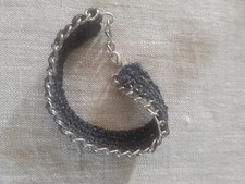 BRACCIALE UNCINETTO E METALLO