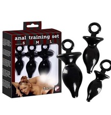 Plug anale kit 3 pezzi - spina