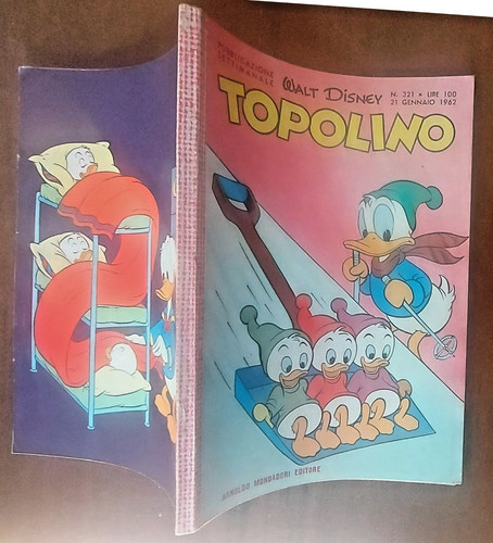 Topolino 321 del 1962 - nr.,
