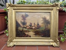 DIPINTO AD OLIO  DI PAESAGGIO