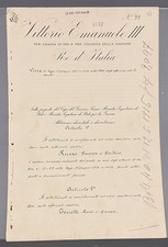 BENITO MUSSOLINI AUTOGRAPH ON