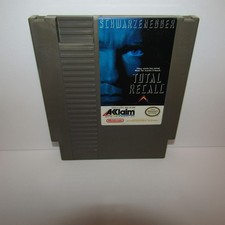 Cartuccia videogioco Total Recall Nintendo NES solo testata e funzionante pin pulite