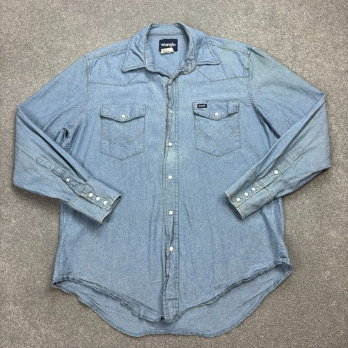 Camicia wrangler denim adulto - camicia,