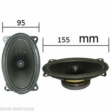 Coppia altoparlanti - casse per IVECO DAILY 1999> ovali 95 x 155 mm 6X4''