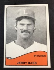 1979 TCMA LODI DODGERS Minor League - #16 JERRY BASS