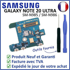 CIRCUIT INTERNE DU MICRO ET DE L'ANTENNE DU SAMSUNG GALAXY NOTE 20 ULTRA 4G & 5G