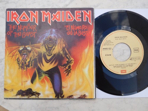 Iron maiden single el - maiden, 7