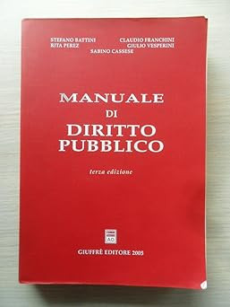 Manuale diritto pubblico - manuale,