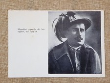 Il Duce Benito Mussolini Caporale dei bersaglieri nel 1915 - 1918