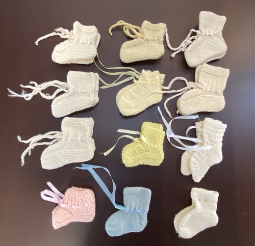 Stock babbucce vintage neonato - babbucce,