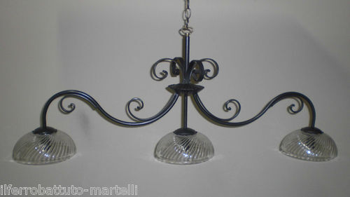 Lampadario bilancia ferro - lampadario, in