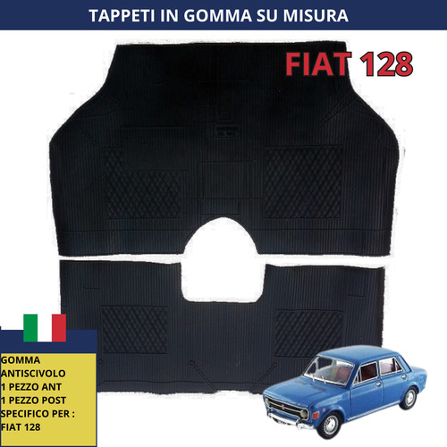 Tappetini gomma nero per - gomma,