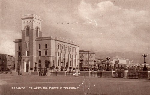 Taranto palazzo poste e - palazzo,