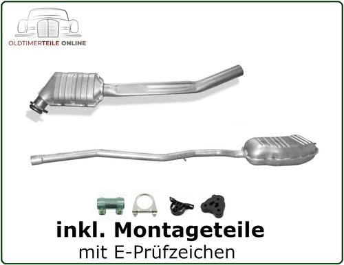 Scarico set per bmw e46 - scarico,
