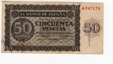 ESPAÑA 50 Pesetas  Burgos 21