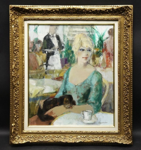 Dipinto olio marcel - dipinto,