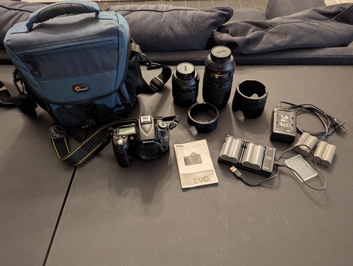 Nikon d90 kit fotocamera - nikon,