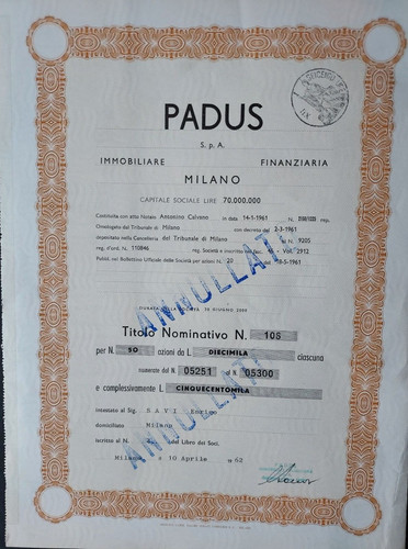 Milano 1962 padus - milano,