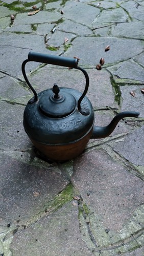 Antica bollitore teiera in - ,