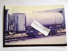 Fotografia Ferrovia FCL Carro a 2 assi con Garitta Trasporto Acqua Potabile 