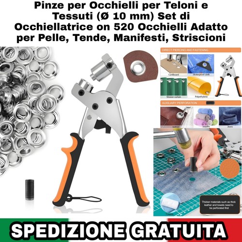 Set occhiellatrice con - occhiellatrice, 520