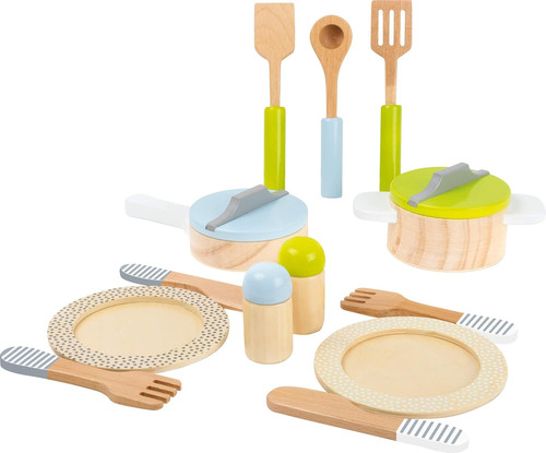 Set stoviglie e pentole - -,