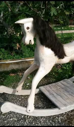 Cavallo dondolo vintage - dondolo,