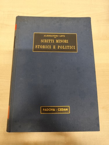 Libro scritti minori storici - libro, e