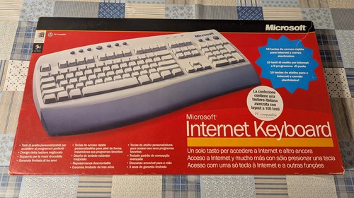 Tastiera microsoft internet - tastiera,