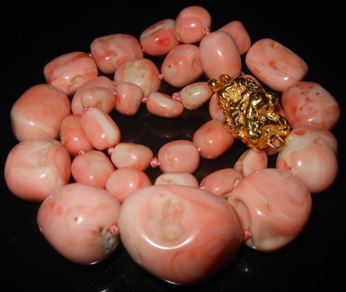 Magnifica collana corallo - , rosa
