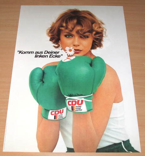 Poster elettorale cdu - elettorale, anni