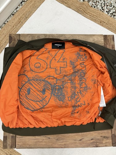 Dsquared2 bomber ma1 verde - dsquared2,