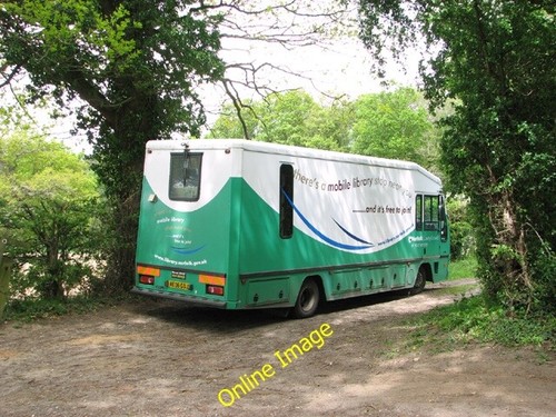 Photo 6x4 mobile library - photo,
