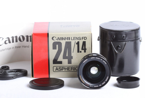 Obiettivo canon 24mm 4 - fd, 1,4