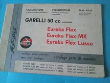 CATALOGO PARTI DI RICAMBIO GARELLI 50 CC ORIZZONTALE EUREKA FLEX -MK-LUSSO