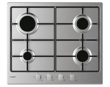 Candy piano cottura Idea CHW6BRX Acciaio inox Da incasso 60 cm Gas 4 Fornello(i)