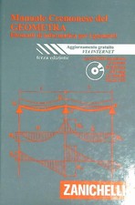 MANUALE CREMONESE DEL GEOMETRA MANCA CD AA.VV. ZANICHELLI 2012  RILEGATO
