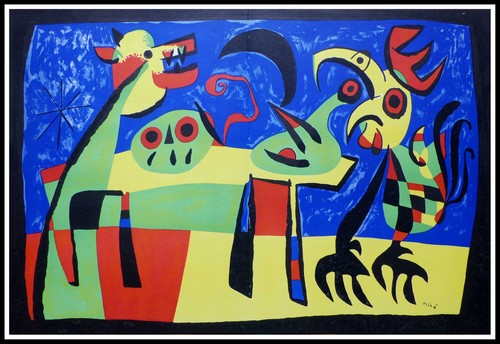 Joan miro chien aboyant à - :,