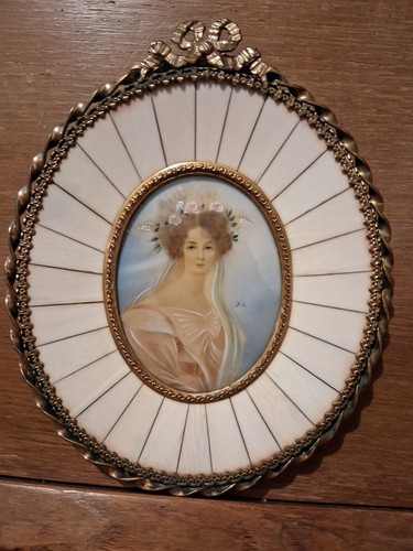 Miniatura ritratto donna - di,