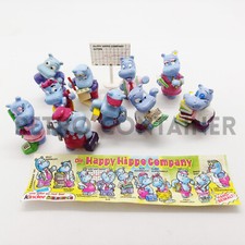 Sorpresine KINDER FERRERO - Happy Hippo Company Office Serie Completa + Cartina