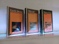 Lotto 3 libri, Woolf, Bronte, Polo, ed. Garzanti grandi libri (titoli in foto) 