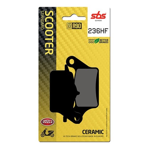 Pastiglia freno sbs - 236hf, per