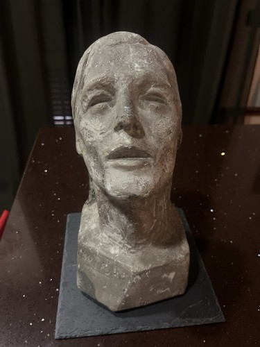 Antica scultura gesso - in,