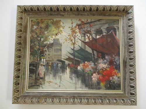 Quadro vintage andre michel - quadro,