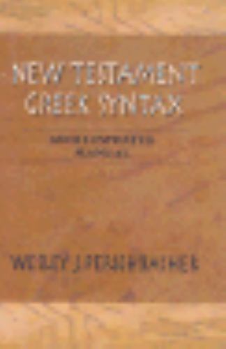 New testament greek syntax - new,