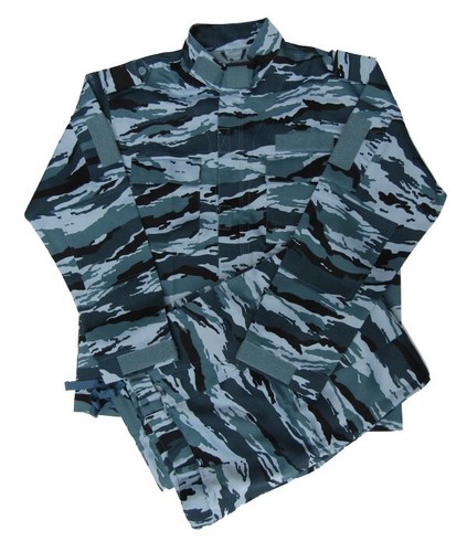 Mimetica righe tigre blu - a,