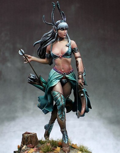 Modellino figure resina - modellino,