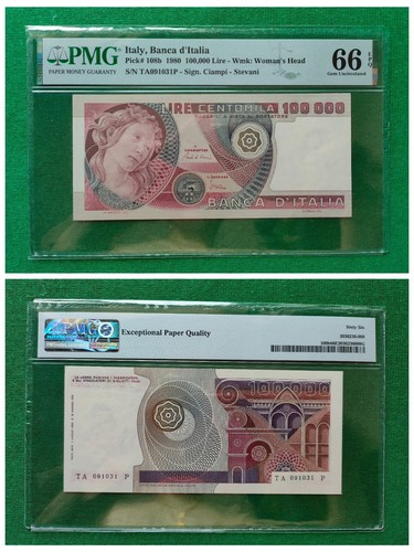 100000 lire repubblica - 100000,