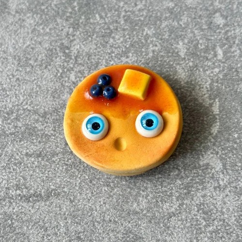 Calamita faccia pancake con